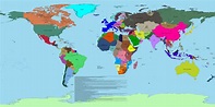 Future World Map 2050