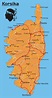 Map of Corsica (Overview Map) : Worldofmaps.net - online Maps and ...