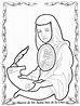 Sor Juana Inés de la Cruz - free coloring pages | Coloring Pages