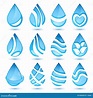 Set Of Water Symbols Stock Images - Image: 30354374