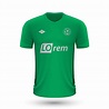 Camiseta de fútbol realista saint-etienne 2022, plantilla de camiseta ...