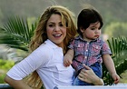 Shakira y el pequeño Milan acompañan a Piqué en el amistoso de EE.UU ...