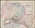 Richmond map from 1876 showing the different wards : r/rva