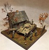 "Moving out" Lithuania November 1944. 1/35 scale diorama by Terence ...