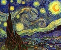 Vincent van Gogh, picture Starry Night 1889 | ArtsViewer.com