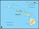 Geographical Map of Hawaii and Hawaii Geographical Maps