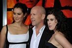Por primera vez la 5 hijas de Bruce Willis posan en una inusual foto ...