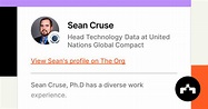 Sean Cruse - Head Technology Data at United Nations Global Compact ...