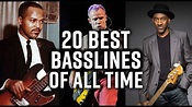 The 20 best bass lines of all time? - YouTube