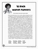 10 Black Women Pioneers Word Search | Woo! Jr. Kids Activities ...