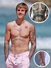 62 & Counting! Justin Bieber’s Tattoos + What They Mean 💉 • Celebrity ...