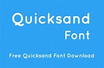 Quicksand Font Family - Dafont Free