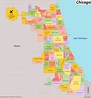 Map Of Chicago Illinois Area - Printable Map