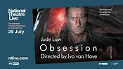 National Theatre Live: Obsession starring Jude Law - YouTube