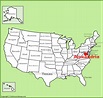 Alexandria location on the U.S. Map - Ontheworldmap.com