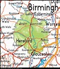 Hereford Map and Hereford Satellite Image