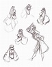 The Art Behind The Magic : Captain Hook animation drawings by Frank ...