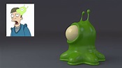 Futurama Brain Slug - Works in Progress - Blender Artists Community