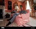 Sir James Goldsmith at home Stock Photo - Alamy