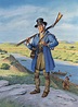 Daniel Boone by Gary Zaboly from 'True West' magazine. | Daniel boone ...