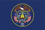 NYLGLO Utah State Flag, 3 ftH x 5 ftW, Outdoor - 2NEN8|145360 - Grainger