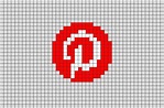 Pinterest Pixel Art | Pixel art pattern, Pixel art, Easy pixel art