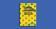 Sách Listen Carefully PDF Book + Audio + Đáp án (bản Full Free) | JES ...