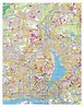 Large detailed street map of Hamburg city | Hamburg | Germany | Europe ...