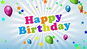Cool Happy Birthday Concept Background Stock Motion Graphics SBV ...