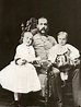 Emperor Frank Jozef with Gisella and Rodolfo!!He loves so much his kids ...