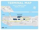 Miami Florida Cruise Port Map - Printable Maps