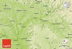 Physical Map of Lichtenfels