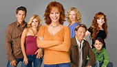 "Reba" the TV show cast. | Great tv shows, Funny shows, Disney jessie