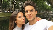 Marc Bartra pide matrimonio a su novia Melissa Jiménez ~ cotibluemos
