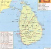 斯里兰卡地图中文版_斯里兰卡地图查询