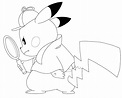 Detective Pikachu Coloring Pages - Coloring Home