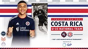 Revs midfielder Damian Rivera called into Costa Rica Under-23 National ...