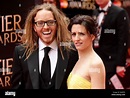 Tim Minchin and his wife Sarah arrive at the Olivier Awards 2013, at ...