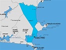 Cabo Frio municipality map - Map of Cabo Frio municipality (Brésil)
