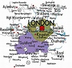 Map of Surrey in England - Useful information about Surrey | England ...