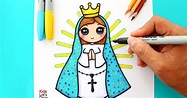 Obtener Como Dibujar La Virgen Maria Kawaii Ahora - Dibujos Para Colorear