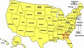 Mapa De Aeropuertos De Estados Unidos