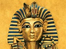 escribe una pequeña historia de la estatua del faraon de egipto ...