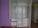 Muebles de Melamina: Closet para Dormitorio en Melamina Blanca