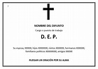 PLANTILLAS DE ESQUELAS - Edición e Impresión Gratis