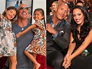 Dwayne Johnson Puckers Up, Holds Daughter, 5, During Her Princess Party