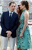 Gad Elmaleh et Charlotte Casiraghi arrivant à la soirée pour l ...