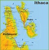 Ithaca tourist map - Ontheworldmap.com