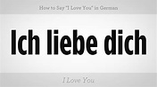 Learn German Love Phrases | learn german keywords