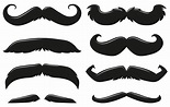 Diferentes tipos de bigote 292800 Vector en Vecteezy